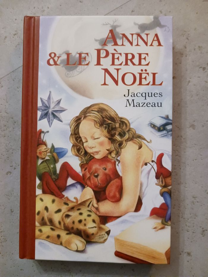 livre Anna et le père Noël Jacques Mazeau