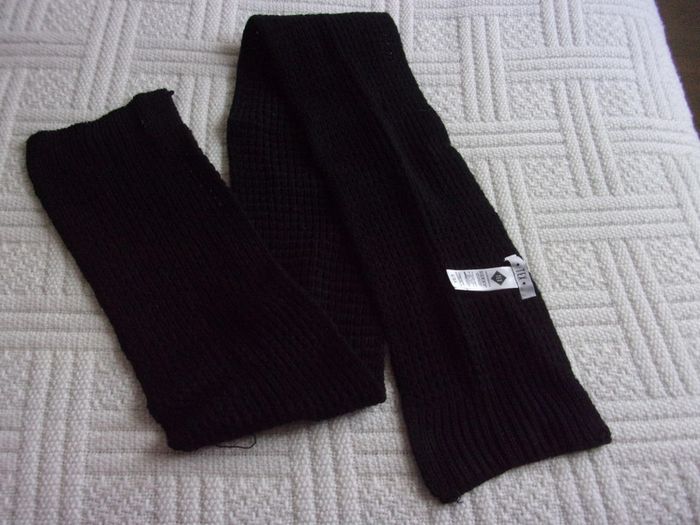 écharpe noire Tex taille 6/8 ans