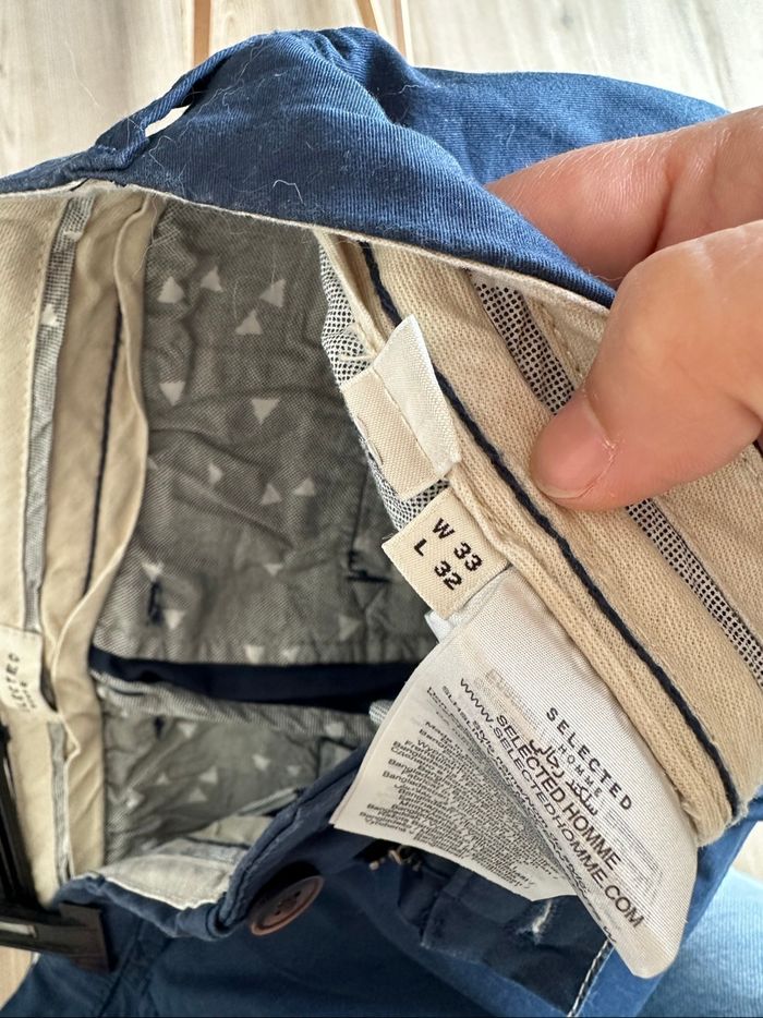 Chino marine - Taille 42 - photo numéro 4
