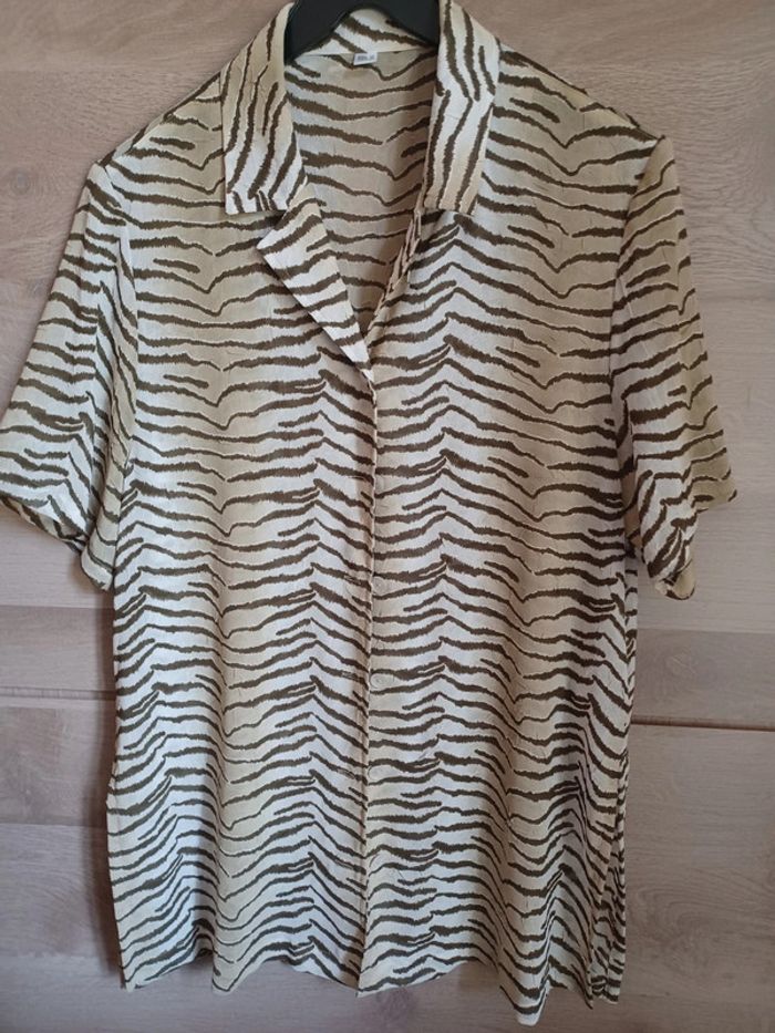 Magnifique ensemble taille 38 neuf débardeur et veste surchemise - photo numéro 4