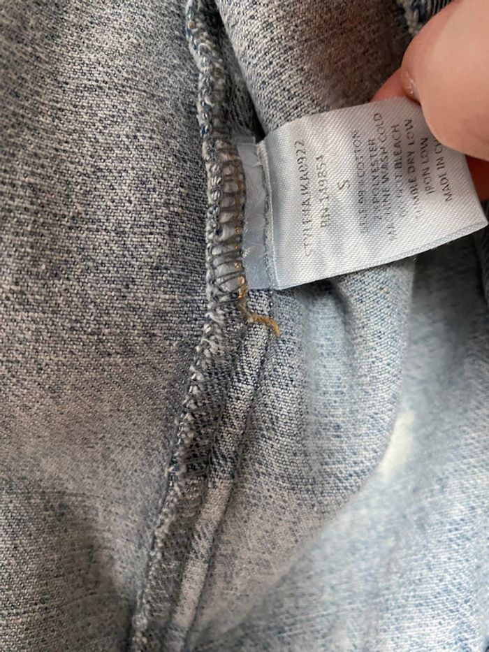 Veste en jeans délavé - photo numéro 3