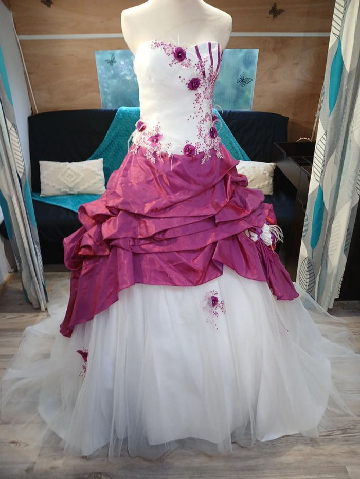 robe de mariée taille 34/36 - photo numéro 10