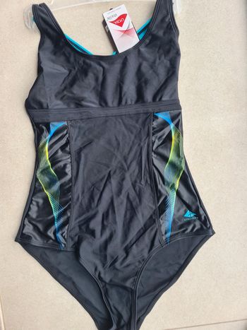 Maillot de bain 36 neuf Noir bleu vert