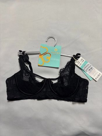 Soutien gorge 90B neuf Dorina Noir