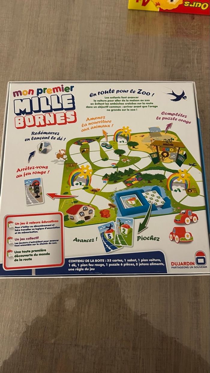 Mon Premier Mille Bornes – Jeu éducatif neuf, complet sans emballage - photo numéro 2