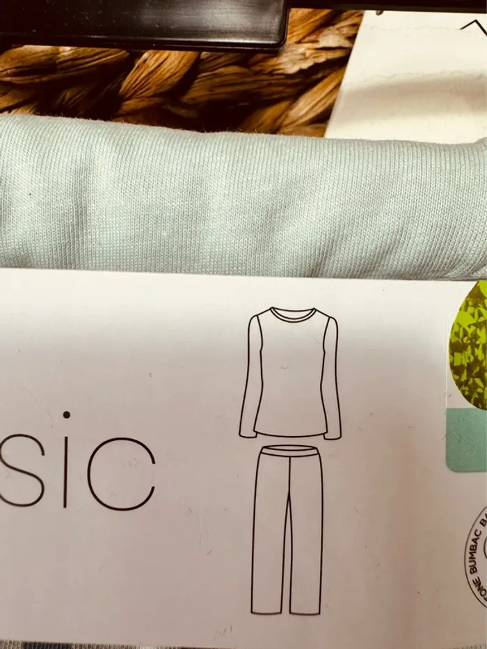 Taille 3-4 ans lot de 2 pyjamas 2 pièces coton fin fille Tex bleu gris Neufs 🌸 - photo numéro 3