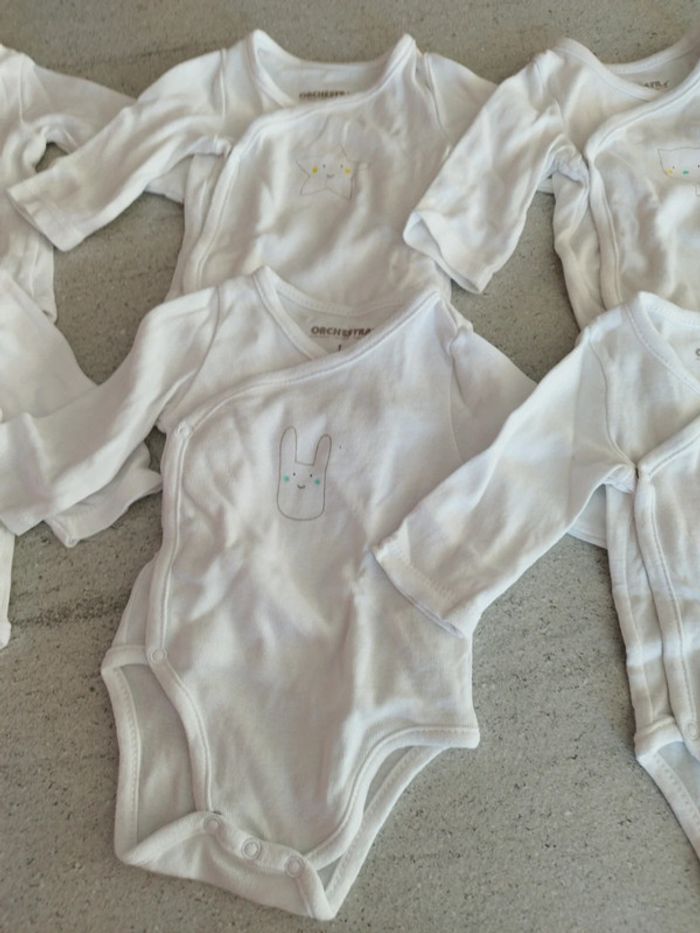Lot de 6 body manches longues - photo numéro 3