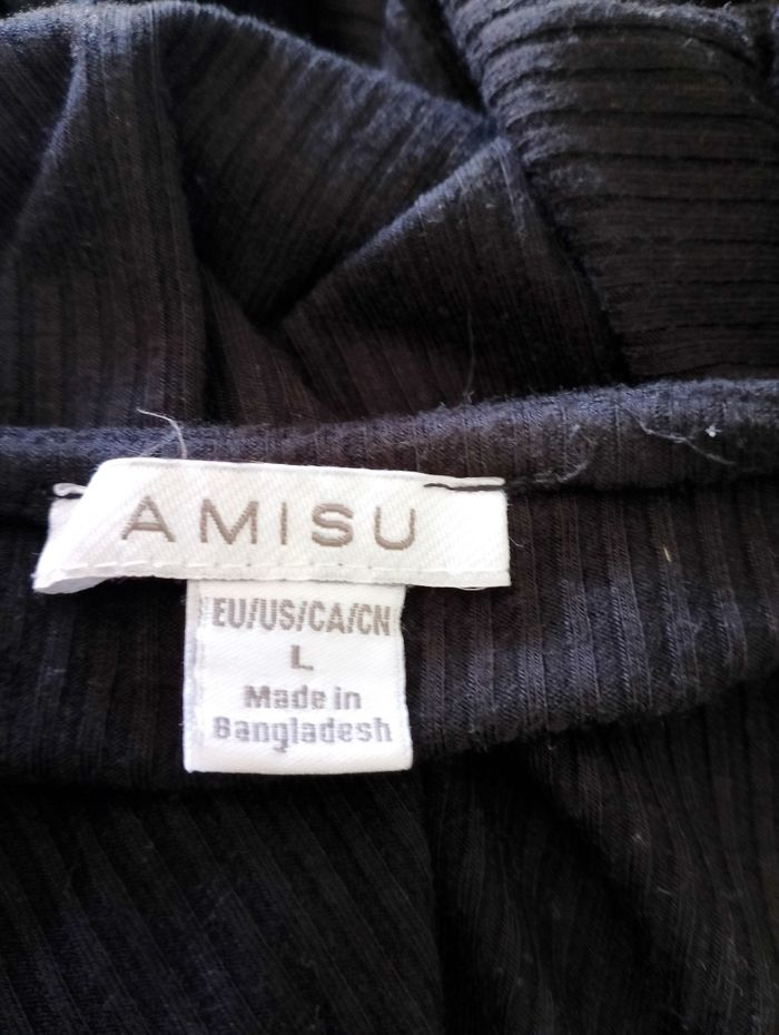 Débardeur noir Amisu - photo numéro 5