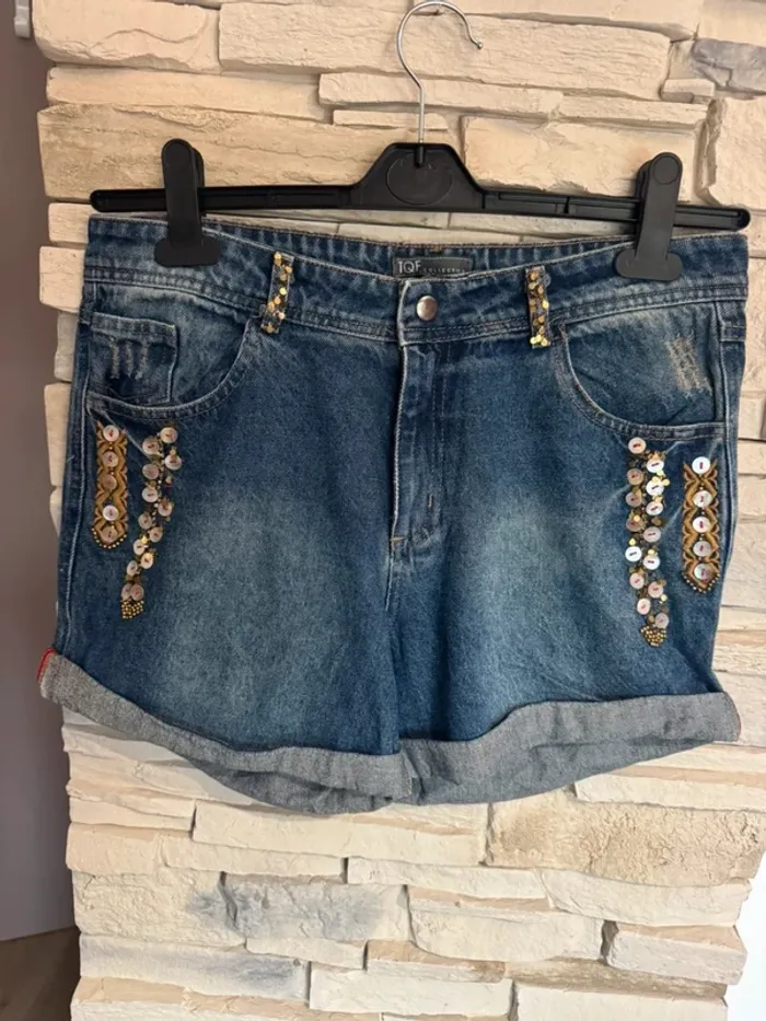Short en jean - photo numéro 4