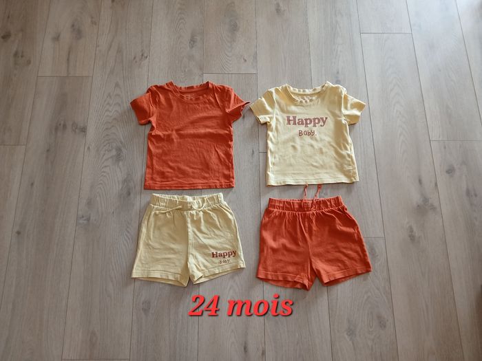 Lot de 2 pyjashorts 24 mois Primark
