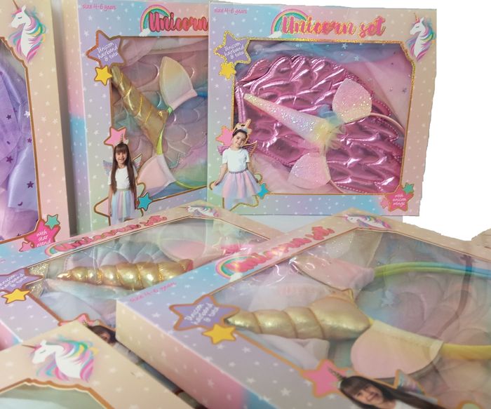 12 Ensemble de Costumes de licorne pour Fille - photo numéro 1