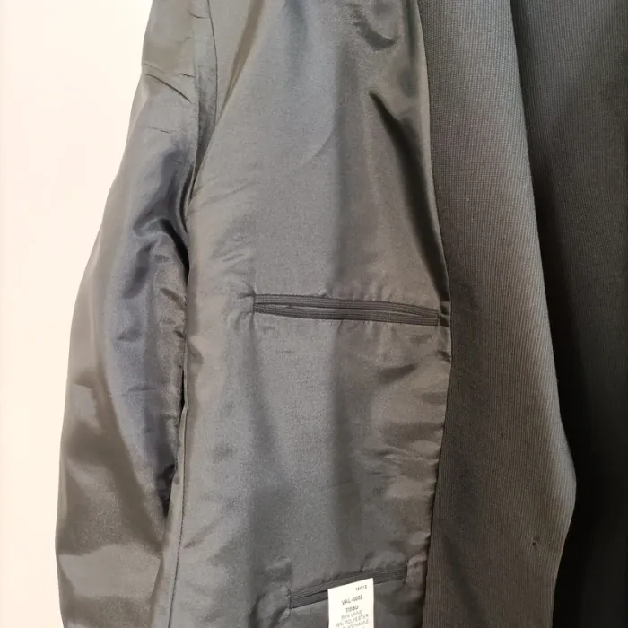 Veste de costume noire VAL-N0002 taille 52 A494 - photo numéro 12