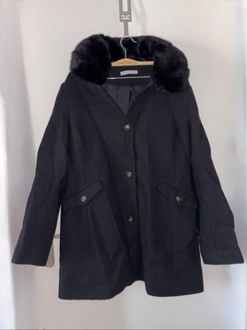Manteau Armand Thiery noir en très bon état
