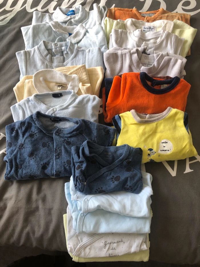 Bodies, pijama 0-2mois GARÇON