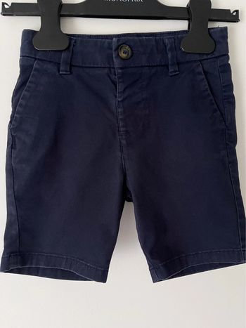 Short bleu marine classique en coton robuste Marks & Spencer taille 3-4 ans