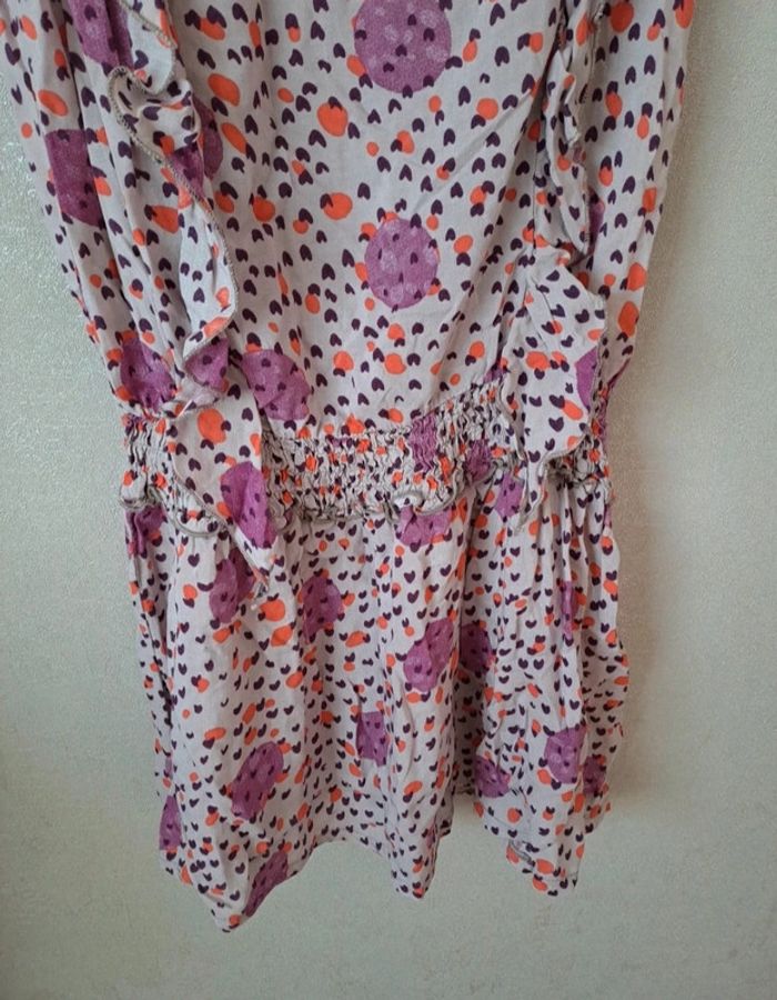 Jolie robe d été fluide et légère 100% viscose taille 10 ans TAO - photo numéro 5