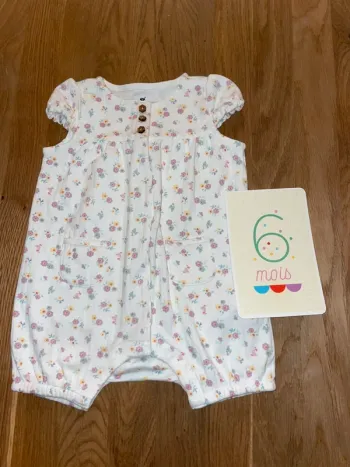 Combi short 6 mois