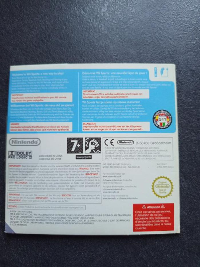 Nintendo - Wii - Wii sports - photo numéro 2