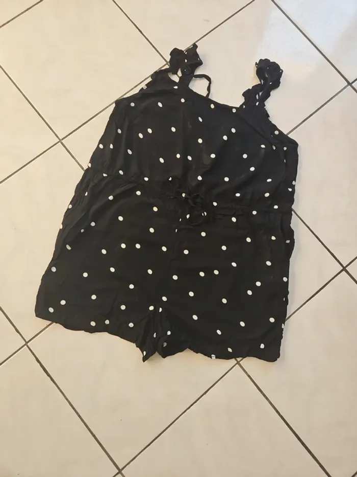 Combi shorts femme