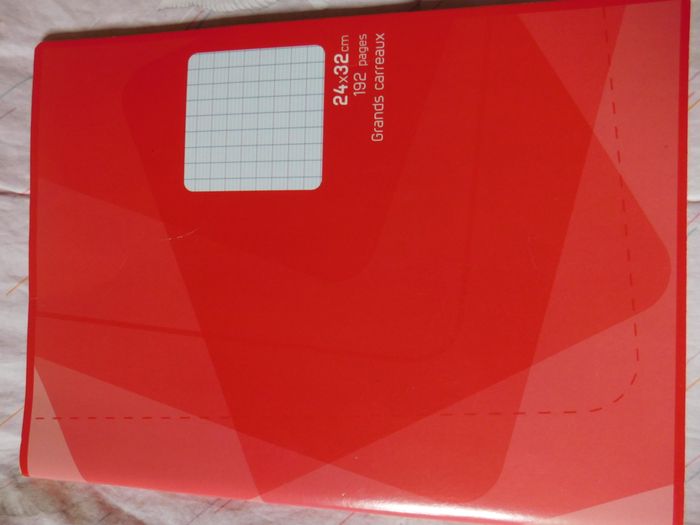 Cahier 24X32 192 Pages