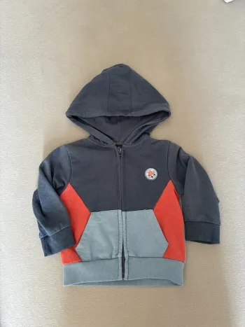 SWEAT zippé Mots d’enfants 18mois