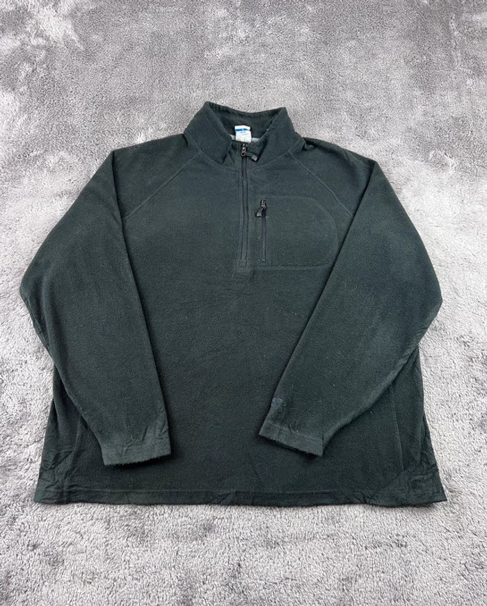 Pull polaire zippé Starter avec logo brodé noir taille XL – Homme sportwear