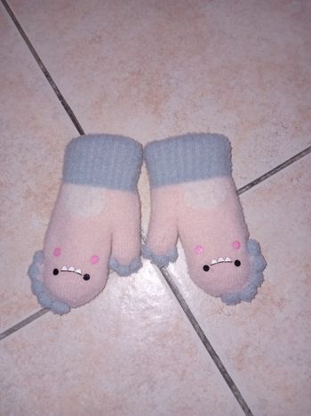 Gant dinosaure 12/24 mois