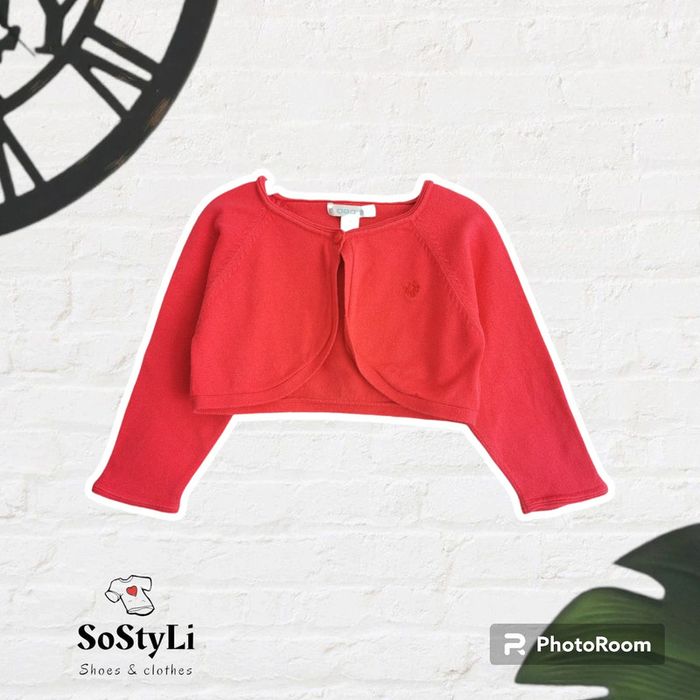 Gilet court, boléro rose Obaïbi 12 Mois