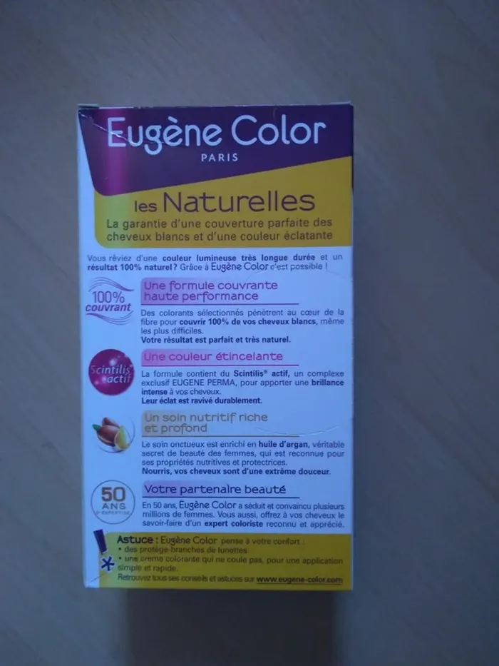 Coloration Permanente Eugène Color Les Naturelles - Châtain N°2 - 100% Couvrant Cheveux Blancs - photo numéro 4