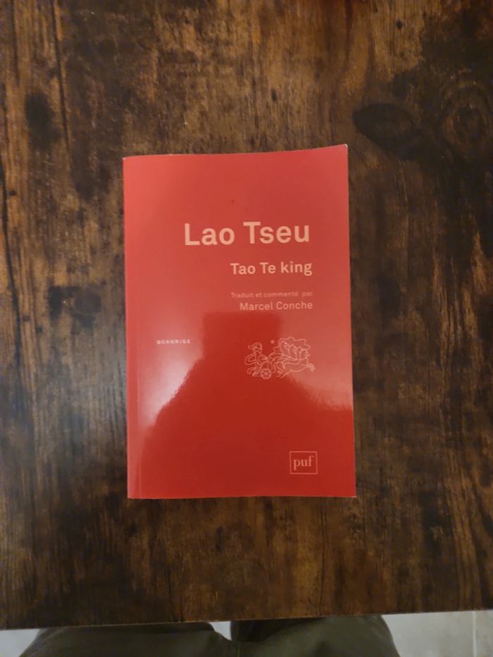 Livre : Tao te king