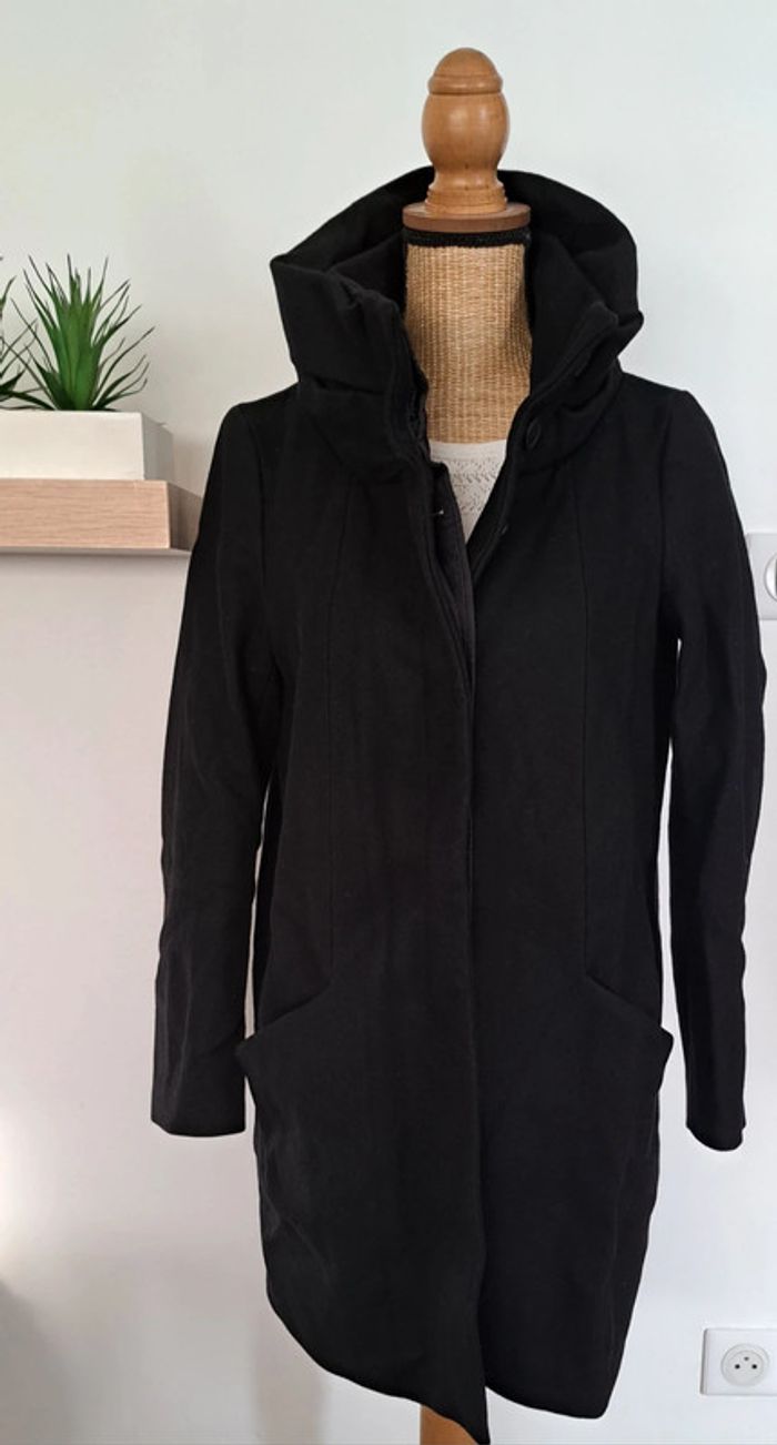 Manteau noir Zara - photo numéro 3