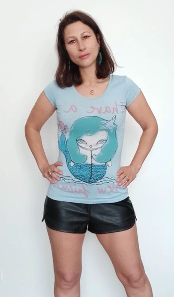 T shirt sirène Stradivarius 40