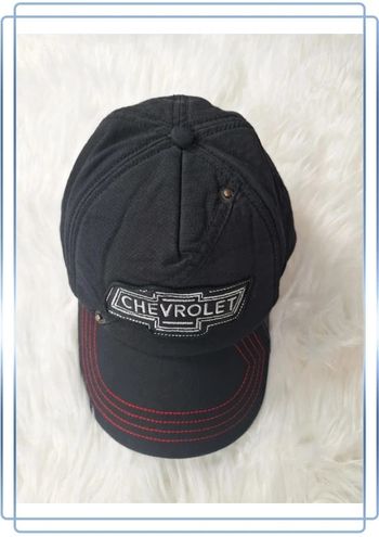casquette chevrolet - choko authentics - noir - brodé (534)