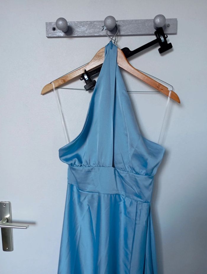 Robe bleu neuve avec étiquette - photo numéro 2