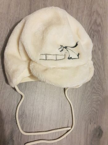 Bonnet bébé Du Pareil au Meme blanc