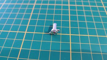 Axe de roue pièce détachée miniature Ferrari 250 testa rossa 1957 Burago Bburago 1/18 #B29