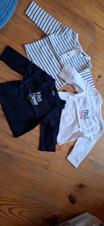 Lots 5 t shirt manche longue