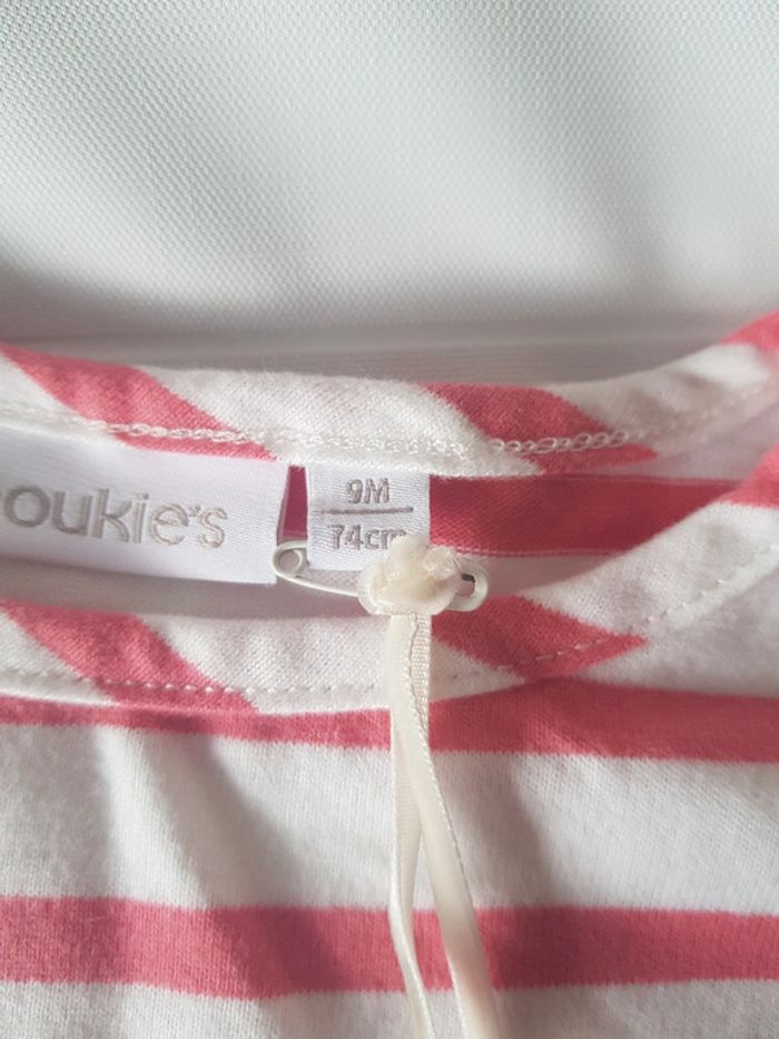 Noukie's - Robe à manches courtes - Neuf avec étiquette ! (9 mois) - photo numéro 6