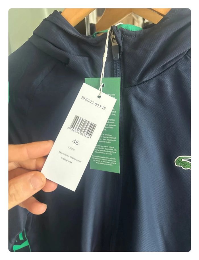 Veste Lacoste survêtement taille 46 (xs/s) - photo numéro 3