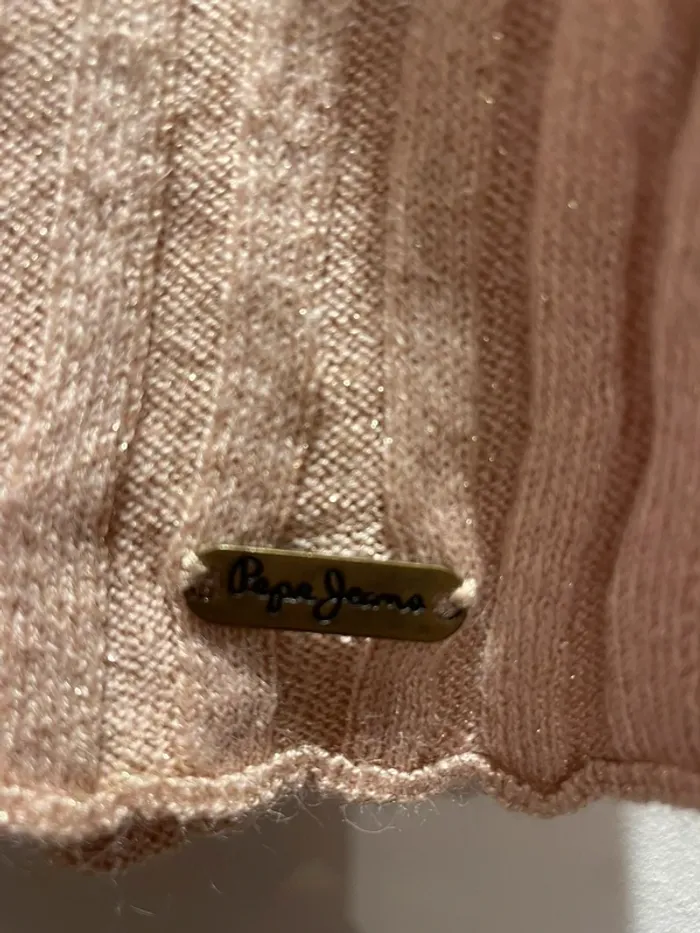 Pull femme Pepe jeans taille 34 - XS neuf rose - photo numéro 4