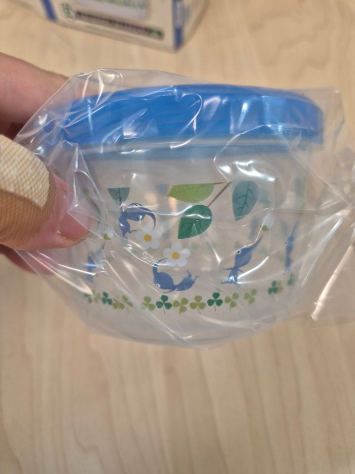 Boîte hermétique Pikmin bleu Ichibankuji - photo numéro 4