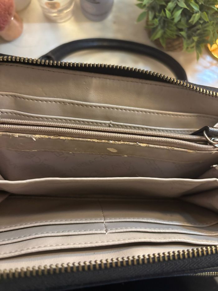 Sac Versace Jean avec portefeuille assorti - photo numéro 9