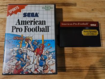 American pro football master system