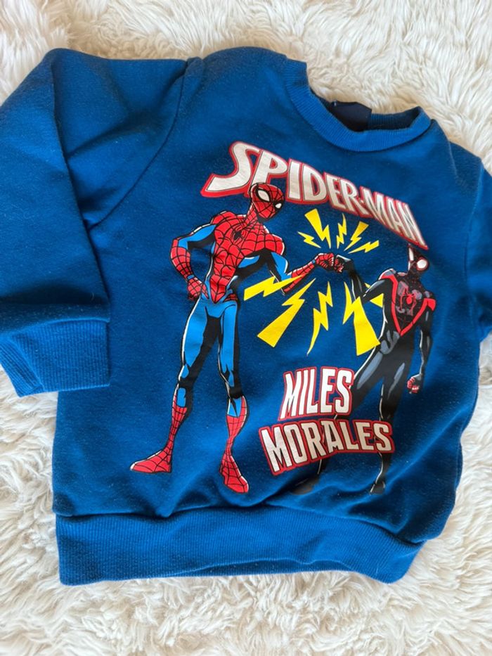 Pull Spiderman garçon - photo numéro 2