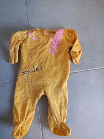 Pyjama fille 1 mois