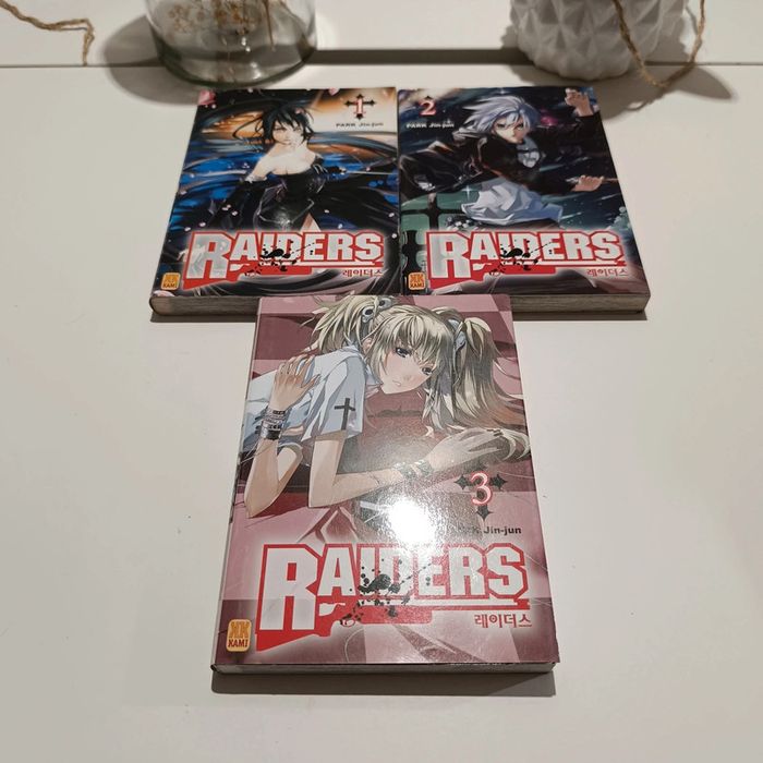 Manga raiders tomes 1 à 3