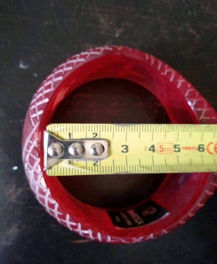 Bracelet rouge BAROCA - photo numéro 4