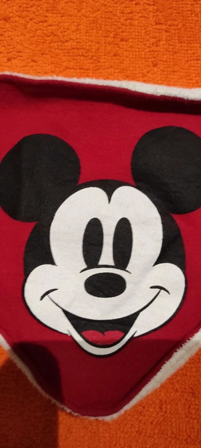 Bavoir tour de cou Mickey 9 -12 mois 80 cm - photo numéro 3