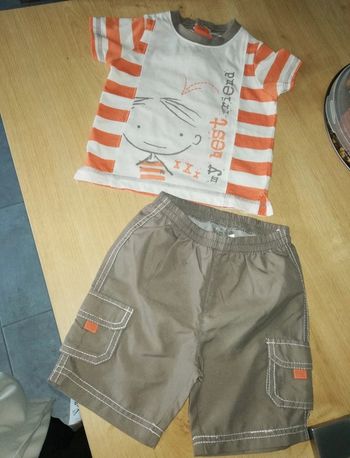 Ensemble garçon été