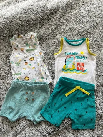 Lot ensemble 3 mois short marcel orchestra